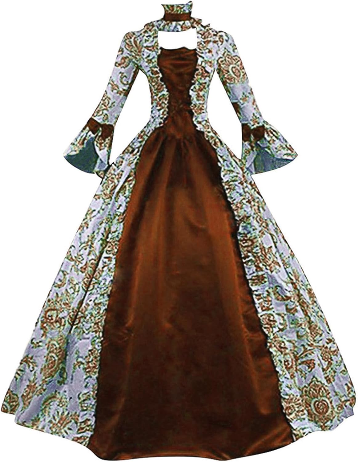 Medieval Dress for Women Temperament Evening Masquerade Ball Gowns Vintage 1700S Victorian Renaissance Costume