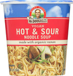 Dr. McDougall's Right Foods Vegan Hot and Sour Ramen, 1.9 Ounce Cups (Pack of 6)