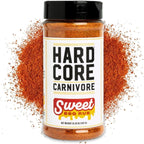 Hardcore Carnivore Sweet BBQ Seasoning (12.25 oz Shaker) Texas-Made Bold, Sweet BBQ Rub for Grilling Ribs, Pork, Chicken and More