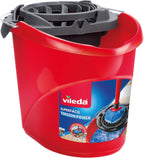 Vileda – Super-Easy Torsion Power Mop Bucket, Red