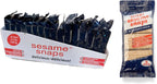 Loucks Original Sesame Snaps Candy Individually Wrapped 16 Three-Packs (48 Bars, 4 Snap Pieces/Bar) Vegan, Gluten-Free, Cholesterol-Free, Kosher Sesame Seed Snack, No Preservatives, 3.7lbs 1.68kg