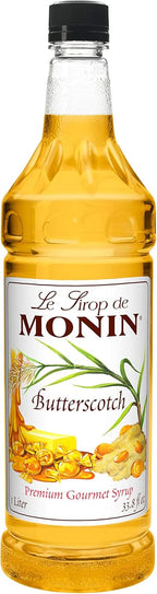 Monin Butterscotch Syrup, l Liter -- 4 per case.