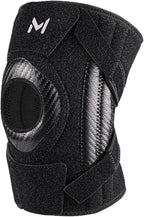 1pc Knee Brace with Side Stabilizers & Patella Gel Pads, Adjustable Knee Brace Support for Meniscus Tear, Knee Pain Relief, Injury Recovery, Running