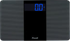 Escali Extra Wide Digital Bathroom Scale for Body Weight with Wide Platform for Natural Stance and Stability, High Capacity of 400 lb, Batteries Included