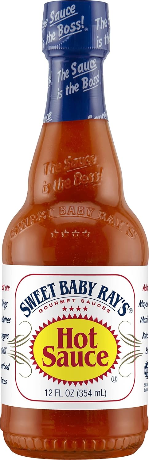 Sweet Baby Ray's Gourmet Sauces, Hot Sauce 12 Fl Oz (Pack of 1)