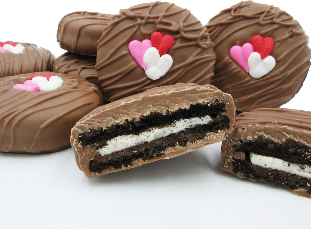 Philadelphia Candies Milk Chocolate Covered OREO® Cookies, Valentine's Day Gift 8 Ounce
