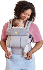 LÍLLÉbaby Complete All Seasons Ergonomic 6-in-1 Baby Carrier Infant to Toddler with Lumbar Support (7-45 Pounds), 360 Degree Baby Wearing & Multi-Position, Inward & Outward Facing (Stone)
