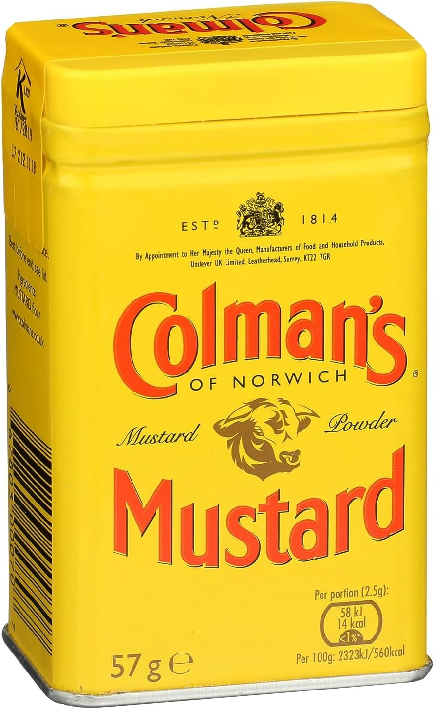 Original Colmans English Dry Mustard Powder Imported From The UK England