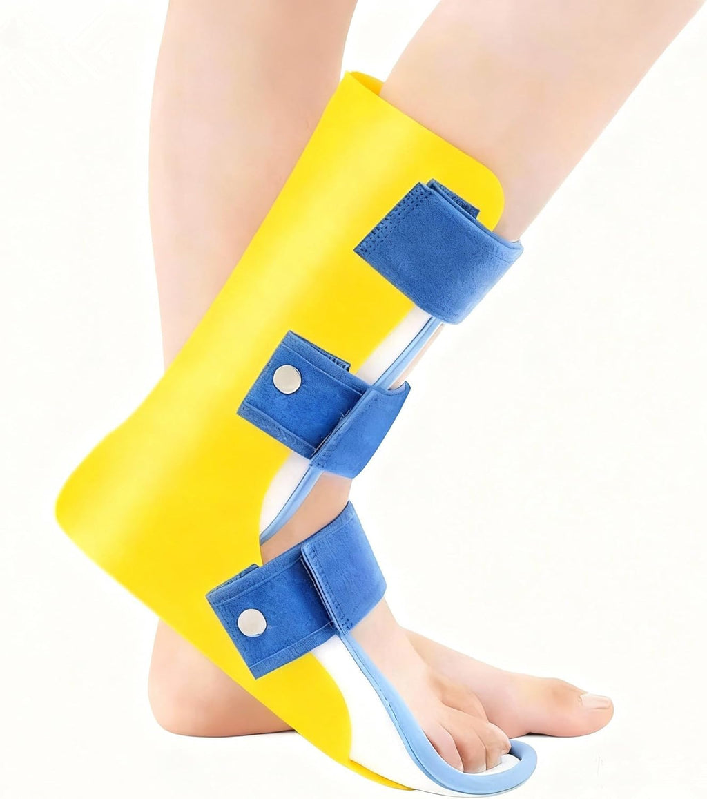 Pediatric AFO Kids Ankle Foot Brace Drop Foot Splint for Child Toddler Ankle Foot Orthosis Night Splint (Right Foot, Small)