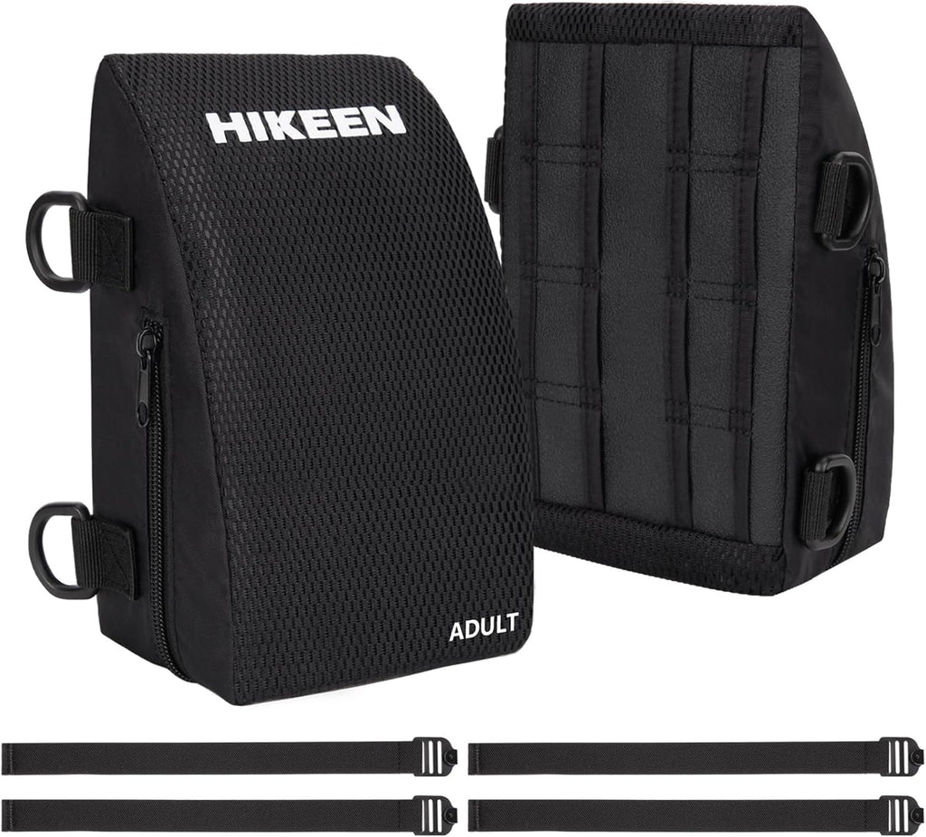 Hikeen Knee Savers for Catchers Catcher Knee Pads for Baseball Softball with Removable Sponge Block Catchers Knee Wedge Catcher Knee Support Gear for Adults