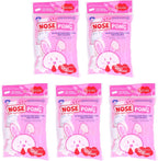 5 Packs Nose Bleed Stopper for Kids, Dental Cotton Rolls Nasal Plugs Hemostatic Cotton Swab for Mouth and Nose, Stops Bleeding Fast(L)