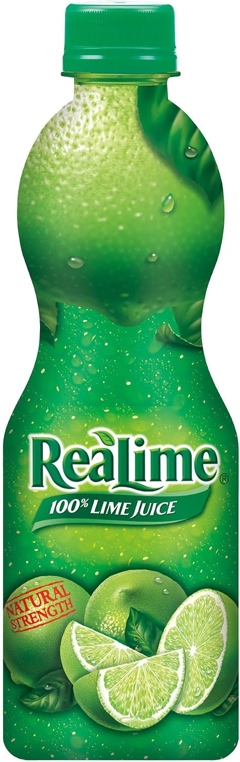 ReaLime 100% Lime Juice, 8 Fluid Ounce Bottle