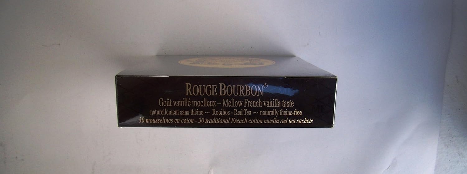 Mariage Frères - ROUGE BOURBON® - Box of 30 traditional french muslin tea sachets