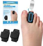 Hammer Toe Straightener - 2Pcs Hammer Toe Corrector for Women & Men - Toe Splints Relief for Hammer, Bent, Curled, Broken Support - Toe Wraps for Standing, Resting, Walking
