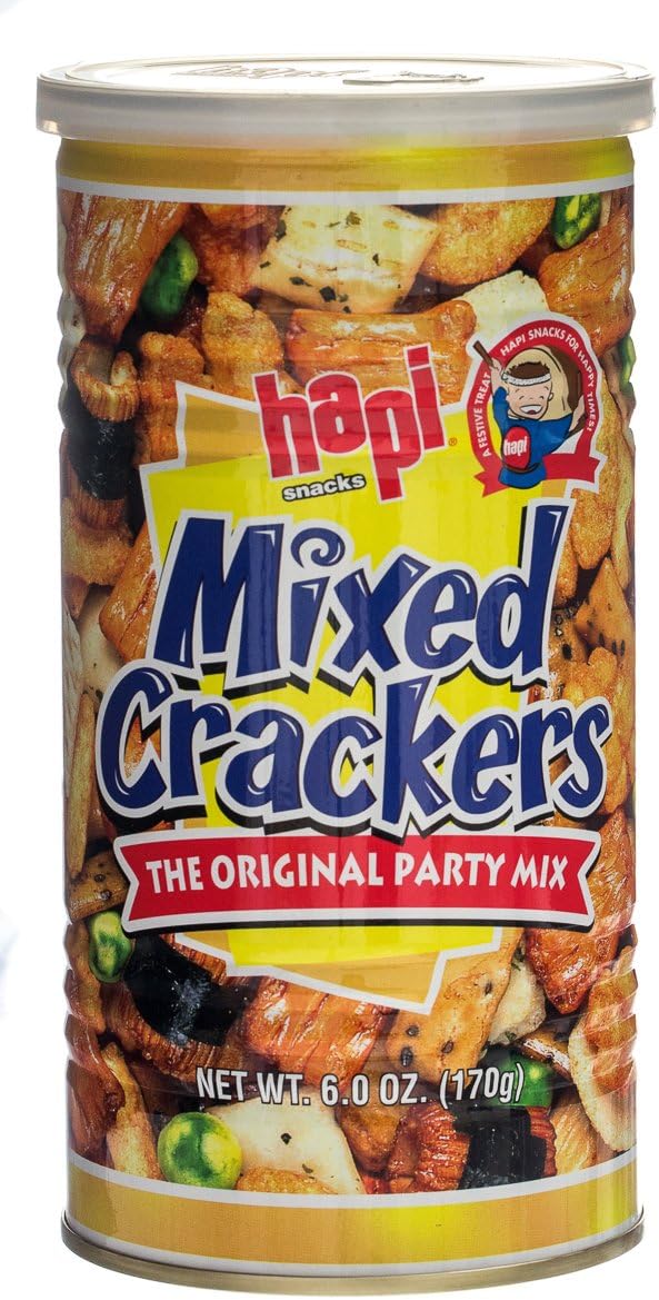 Hapi Snacks, Mixed Crackers, 6 Oz