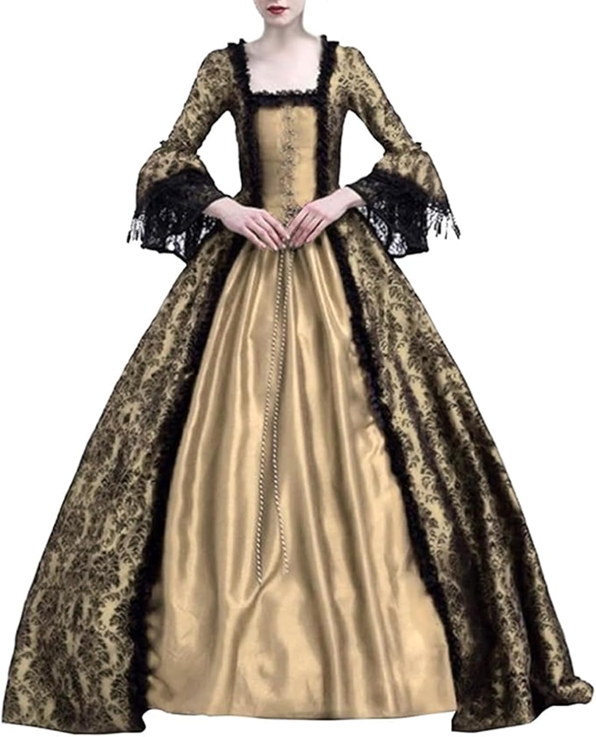 Women's Victorian Dress 1800s Rococo Ball Gown Inspiration Maiden Costume Masquerade Theme Dresses Halloween Cosplay