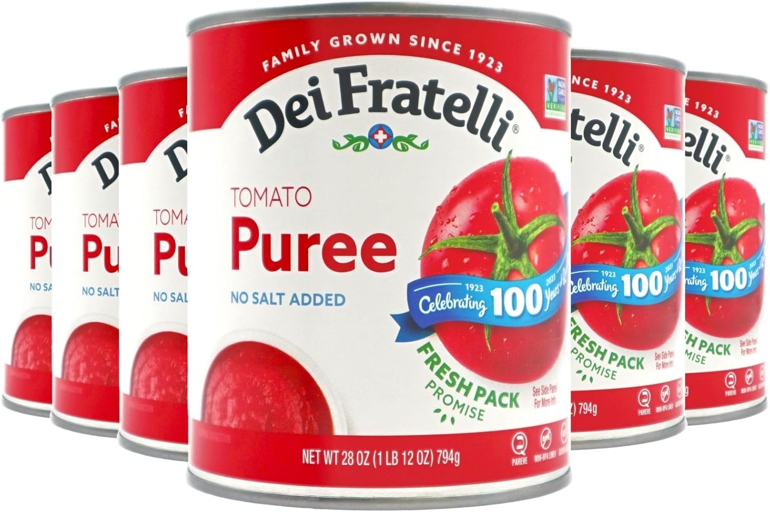 Dei Fratelli - Tomato Puree - 28oz - 6 pack