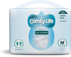 Comfy Life Premium Adult Diaper Incontinence Pull Up Pants – High Absorbency Adult Diapers for Women & Men - Adult Pull Up Nappy Pants for Comfort & Protection - Medium Pack of 12 Pants