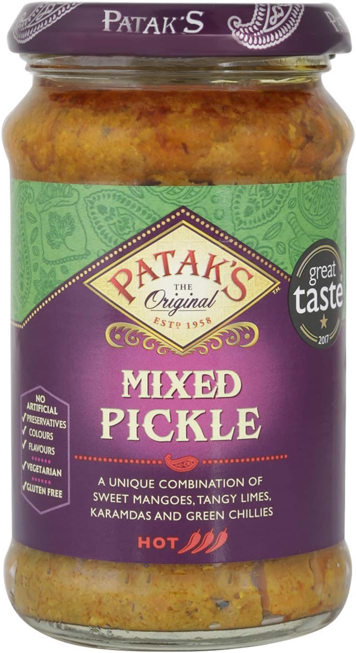 Pataks - Hot Mixed Pickle - 283g