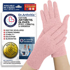 Doctor Developed Full Fingered Arthritis Compression Gloves Men and Women for Arthritis, Raynauds Disease & Carpal Tunnel