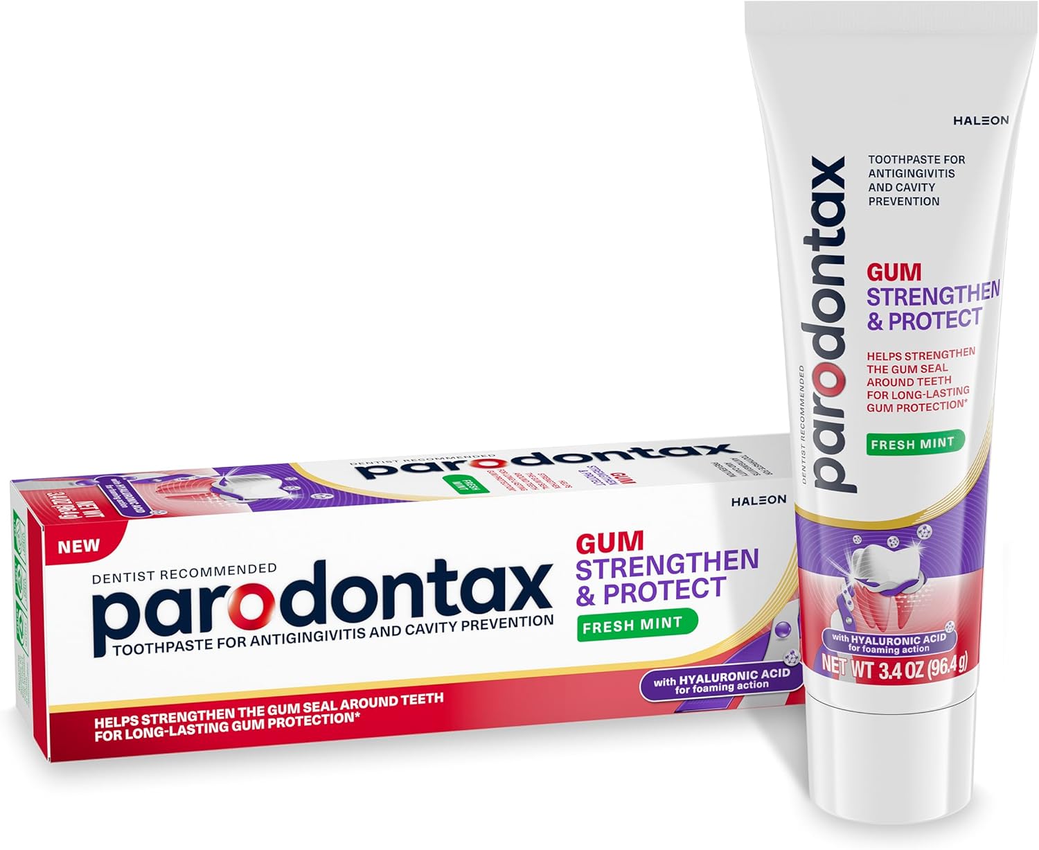 parodontax Gum Strengthen and Protect Fresh Mint Toothpaste, 3.4 oz