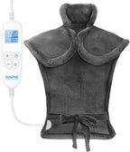 RENPHO Mothers Day Gifts for Mom, Electric Heating Pad - 6 Heat Levels for Neck Shoulder and Back, Weighted Pad for Snug Fit, ETL Safety Certified for Cold Nights and Winter, FSA Eligible