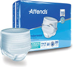 Attends Underwear, Disposable, Heavy Absorbency, Youth/Small, 80 Count