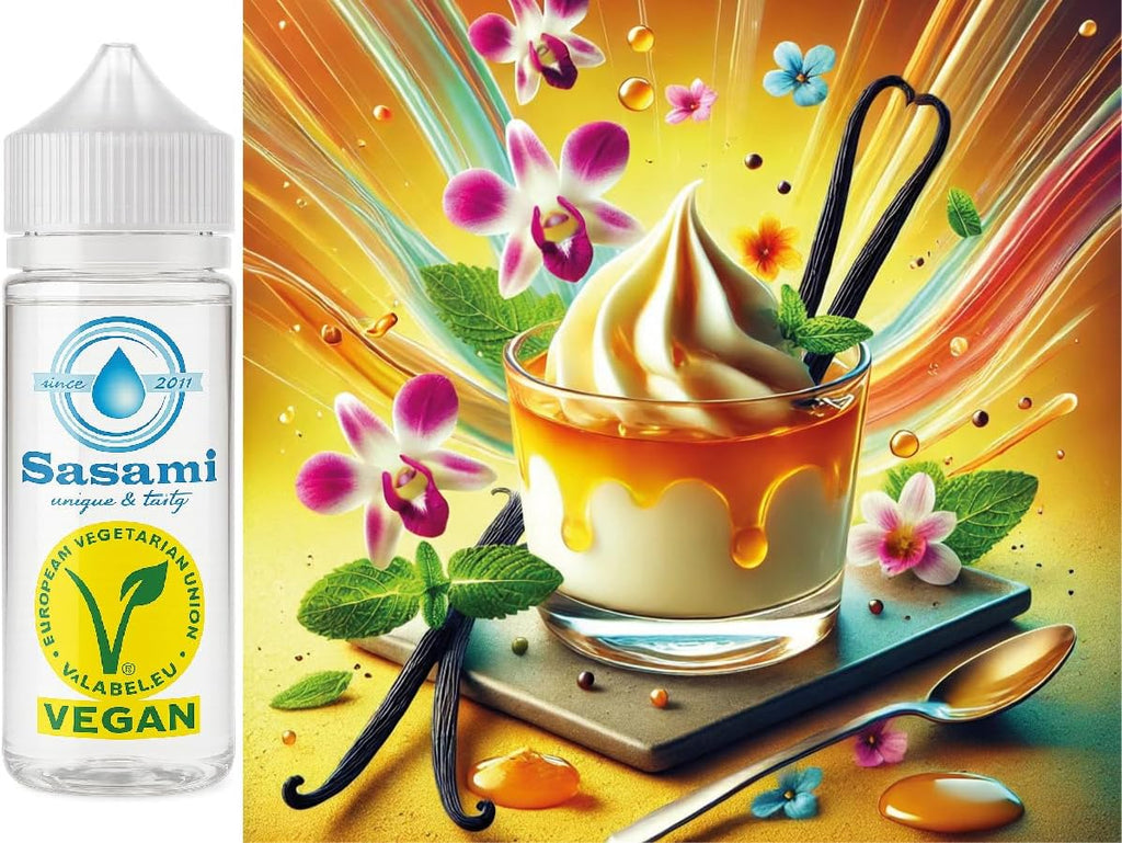 Vanilla Pudding Flavor Concentrate - Vegan - Sasami - 10ml