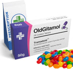OldGitamol Jelly Beans, Funny Birthday Gift for Him, Over The Hill Gag Gifts for Men, Unique Novelty Christmas Gift for Secret Santa, 30th, 40th, 50th, 60th Birthday Joke Stocking Stuffer Retirement