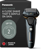 Panasonic ARC5 Electric Razor for Men with Pop-Up Trimmer, Wet/Dry 5-Blade Shaver, Men's Electric Razors for Shaving Face with Intelligent Shave Sensor and 16D Pivoting Head, ES-LV67-K (Black)