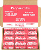 Peppersmith Strawberry Dental Mints 12x15g