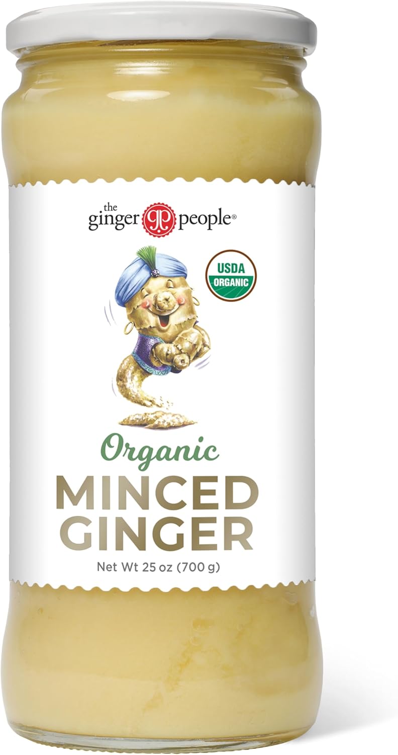 The Ginger People Organic Minced Ginger, No Artificial Ingredients, 25 oz (Pack of 1)