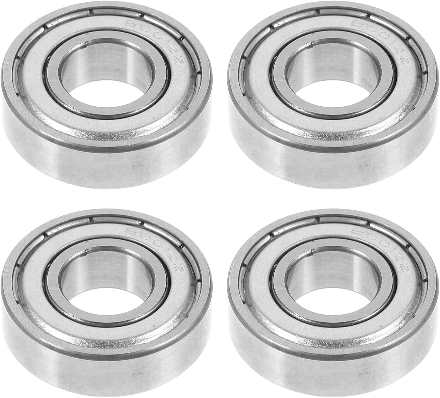 Wheelchair Bearing Accessories 4-Pack Front Wheel Bearings 1.06 Inch Replacement Parts for Manual Wheelchair and Drive Walker Fork Stem Bearings