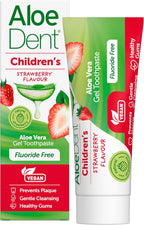 AloeDent Children's Strawberry Toothpaste - 50ml