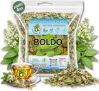 Hojas de Boldo (Boldus Dried Leaves) Herbal Tea – 4 oz (113 g) – 100% Natural, Vegan, Non-GMO – Loose Leaf Herbal Tea for Infusion – Traditional Natural Detox Support – Caffeine-Free – Packaged in USA – by BexpertsUSA