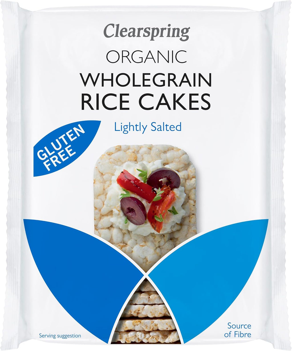 CLEARSPRING Organic Rice Cakes Wholegrain, 130 GR