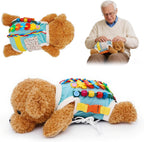 Fidget Sensory Blanket for Dementia Alzheimer’s Elderly Adults - Anxiety Relief Activity Mat, Calming Touch Therapy for Seniors, Adult Fidget Toys for Restlessness and Cognitive Engagement