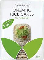Clearspring Organic Thin Rice Cakes No Added Salt 130g