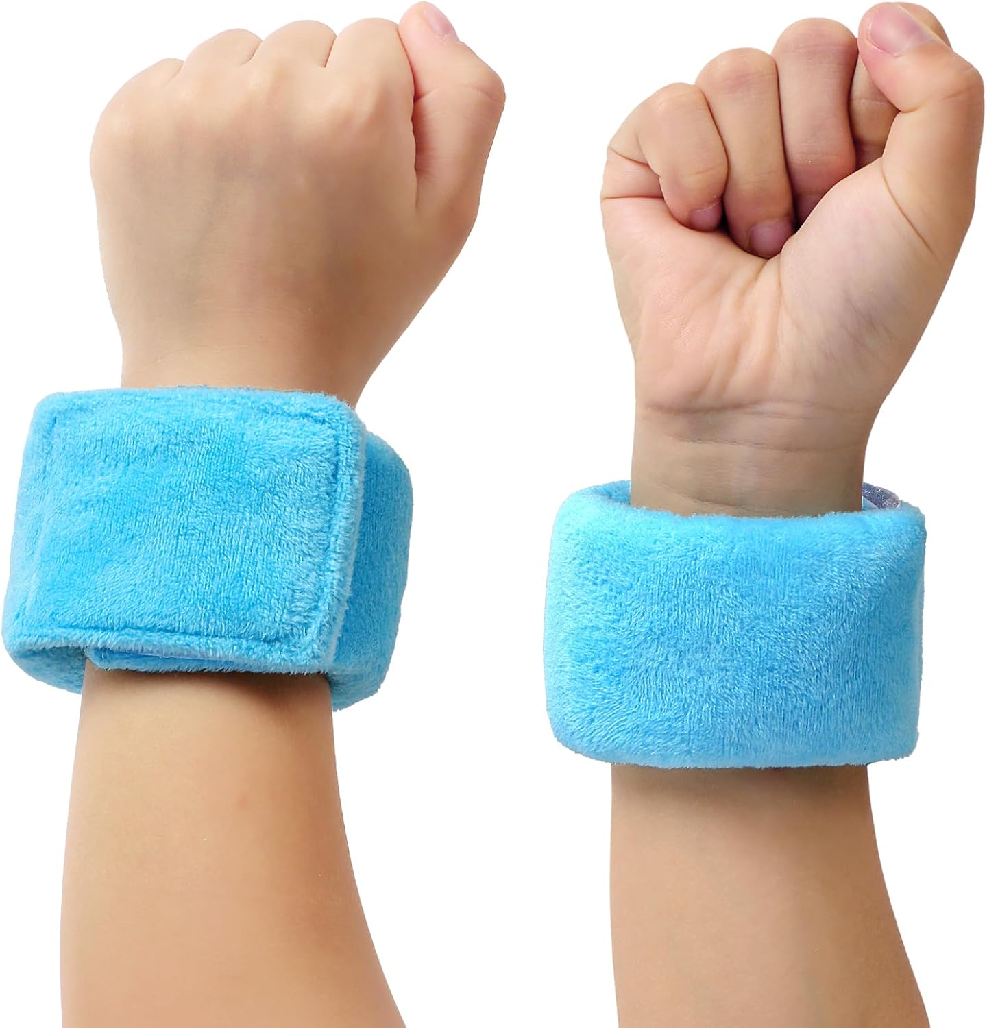 Two Pack Sensory Weighted Bracelets for Kids with SPD ADHD and Autism, Deep Pressure Input for Calming and Focus, Increase Hand Stability and Sensory Awareness