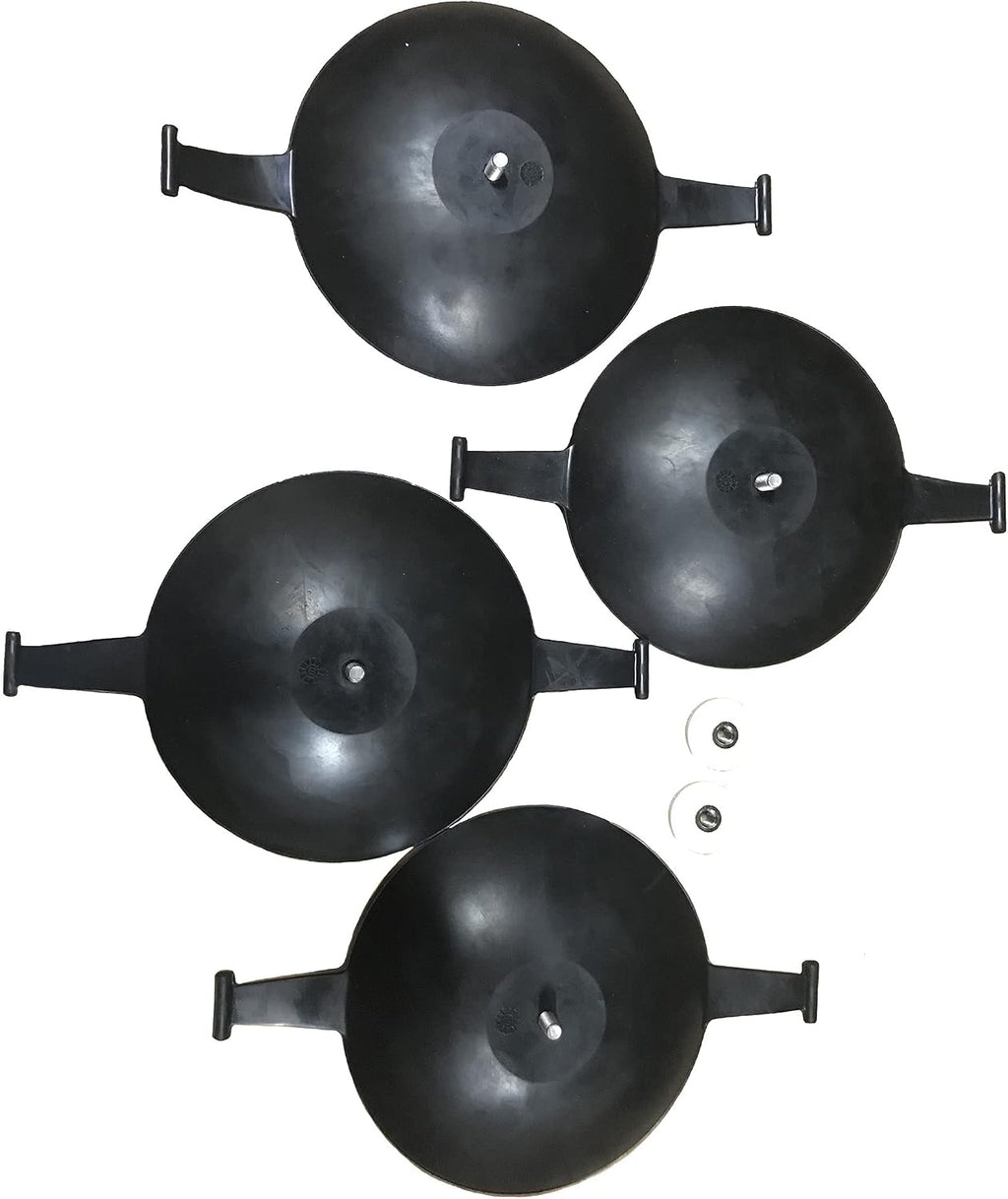 Invacare - 16240AQT Aquatec Extra Large Suction Cups, Set of Four, 16240