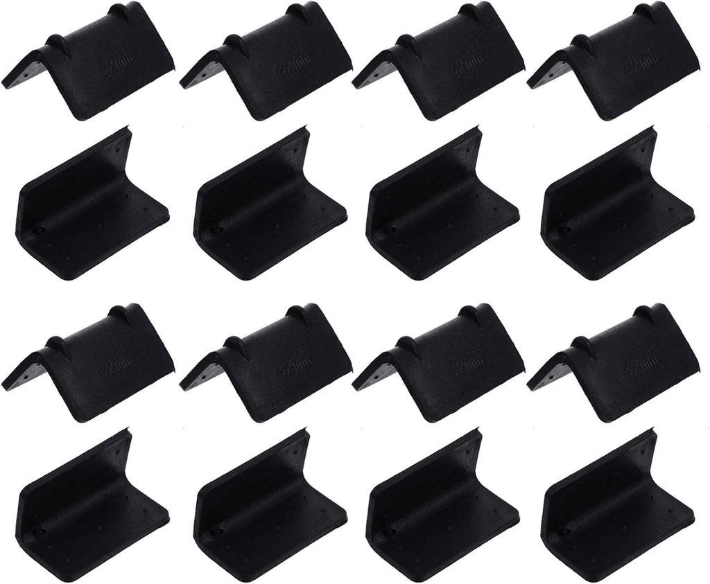 TOYANDONA Plastic Corner Protectors for Straps 2.17X1.18 Inch Edge Guards Cargo Strap Protectors Heavy Duty Tie Down Strap Corner Guard for Shipping Pallet Load Protection