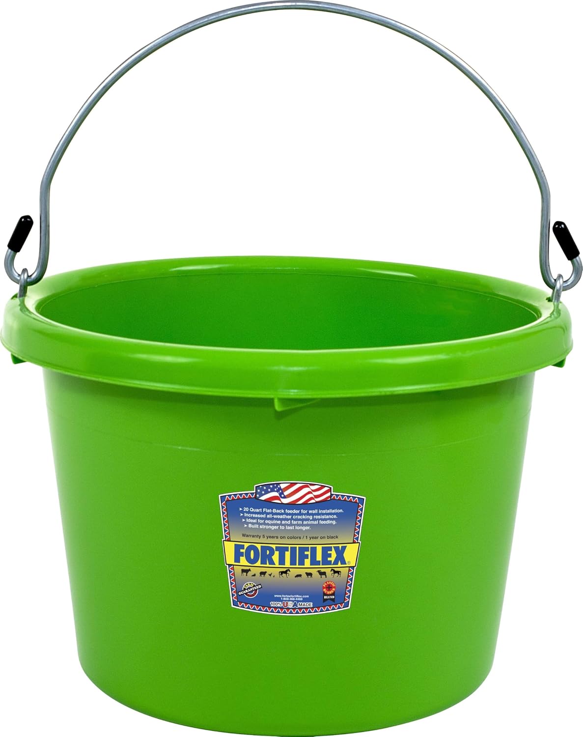Fortex Industries N400-8 Mango 12 Pail, 8 Quart, Mango Green