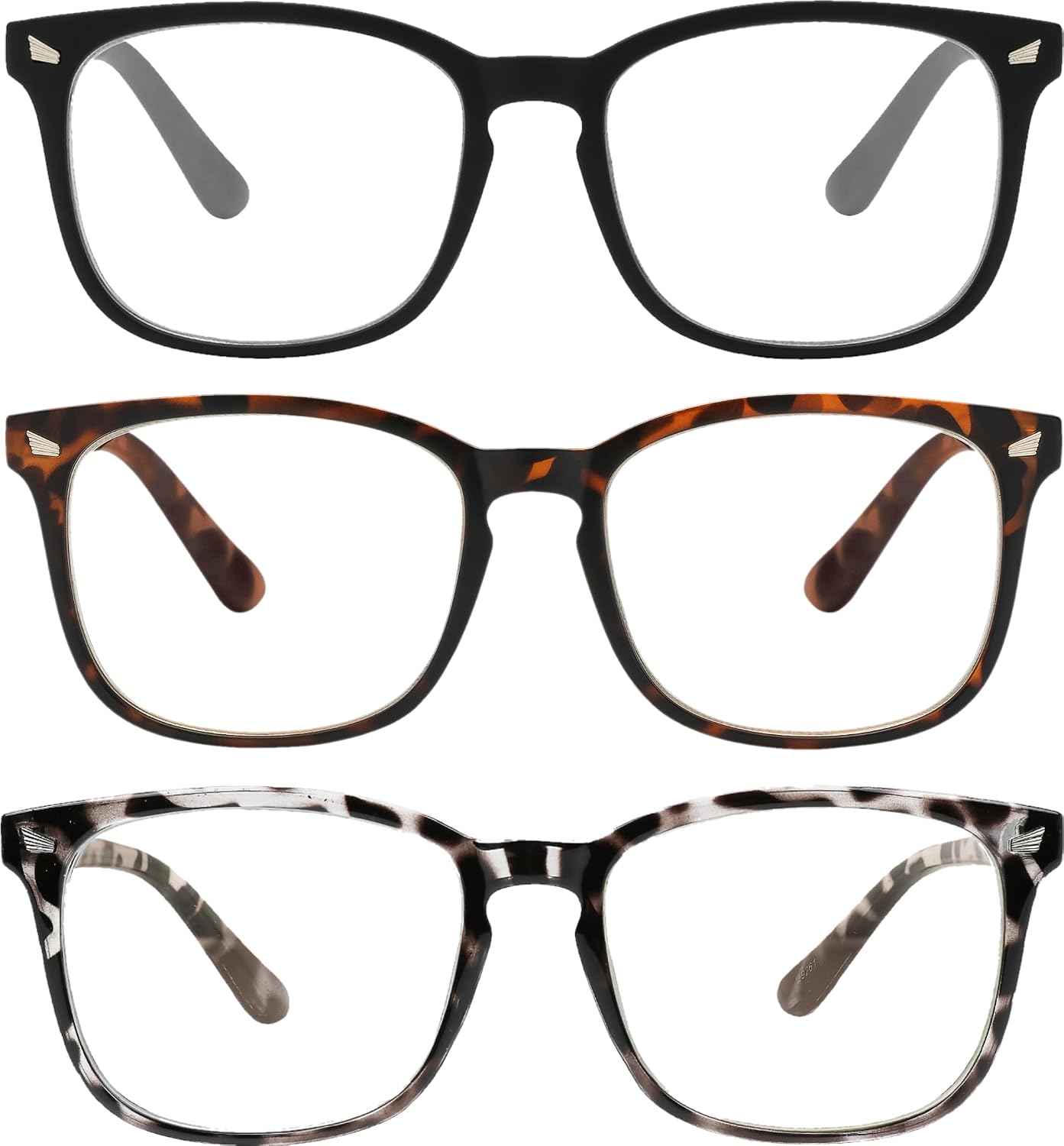 Yogo Vision Magnifying Glasses for Reading, High Magnification One Power Magnifier Readers