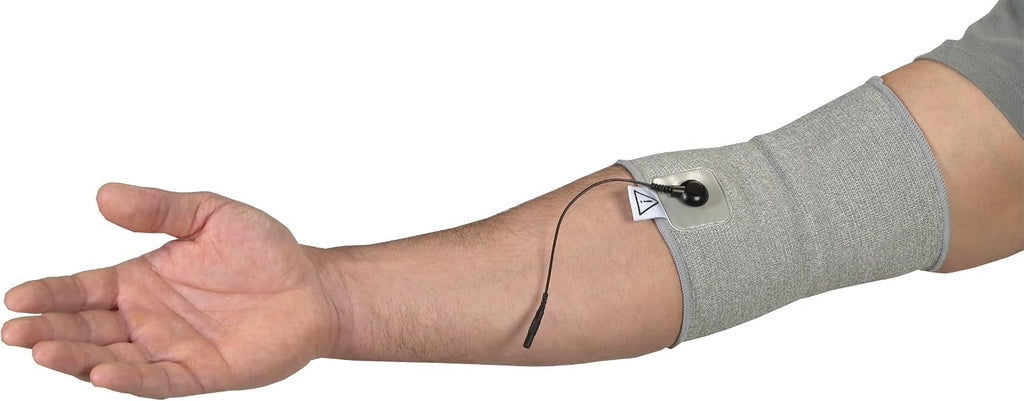 Conductive Elbow Support, Silver