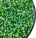 Homankit White and Green Nonpareils Sprinkles St Patrick's Day Sprinkles Edible Cookie Decorations Mini Pearls for Decorating Cake, Baking, Cupcake Toppers, Ice Cream, Donuts 3.88 Ounce
