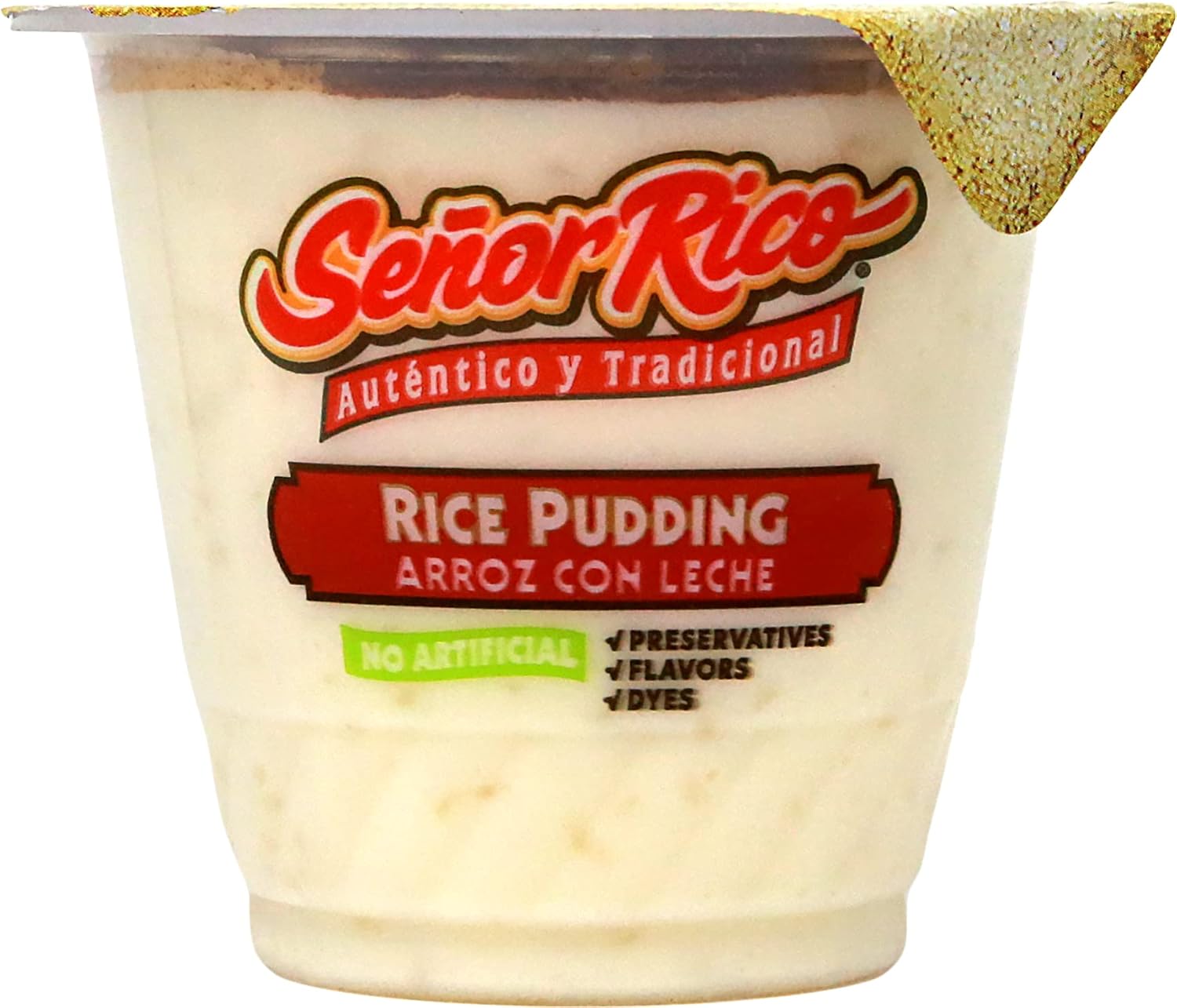 Senor Rico Rice Pudding, Arroz con Leche, 8 Oz.