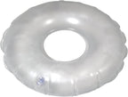 Drive Medical Inflatable Vinyl Ring Cushion, Grey, Universal