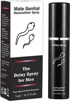 Delay Spray Sexual-Enhancer for Men - to-Last Longer in Bed, Effectively Extends Men's Time and Enhances Comfort ，0.17 fl oz 50 Pumps