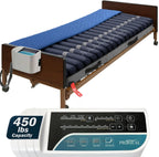 ProHeal Low Air Loss Alternating Pressure Mattress - 36” x 80” x 8"- Cell On Cell Base - Pressure Mattress for Bed Sores with Comprehensive Digital Alarm - Air Mattress for Hospital Bed