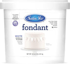 Satin Ice Fondant for Cake Decorating, White (2 Pound)